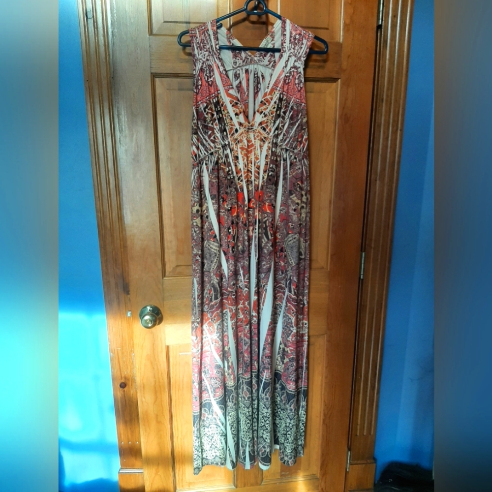 Live and Let Live Maxi Dress - Size XL